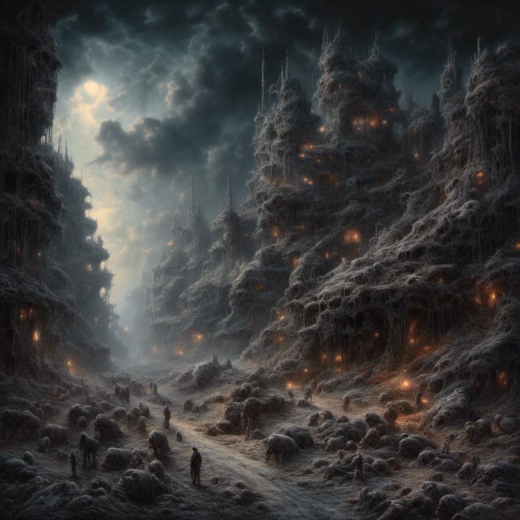 Enchanted Terrier in Holographic Japanese Fantasy