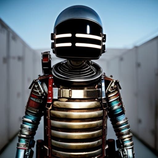 Zombie Astronaut Portrait with Dead Space Armor