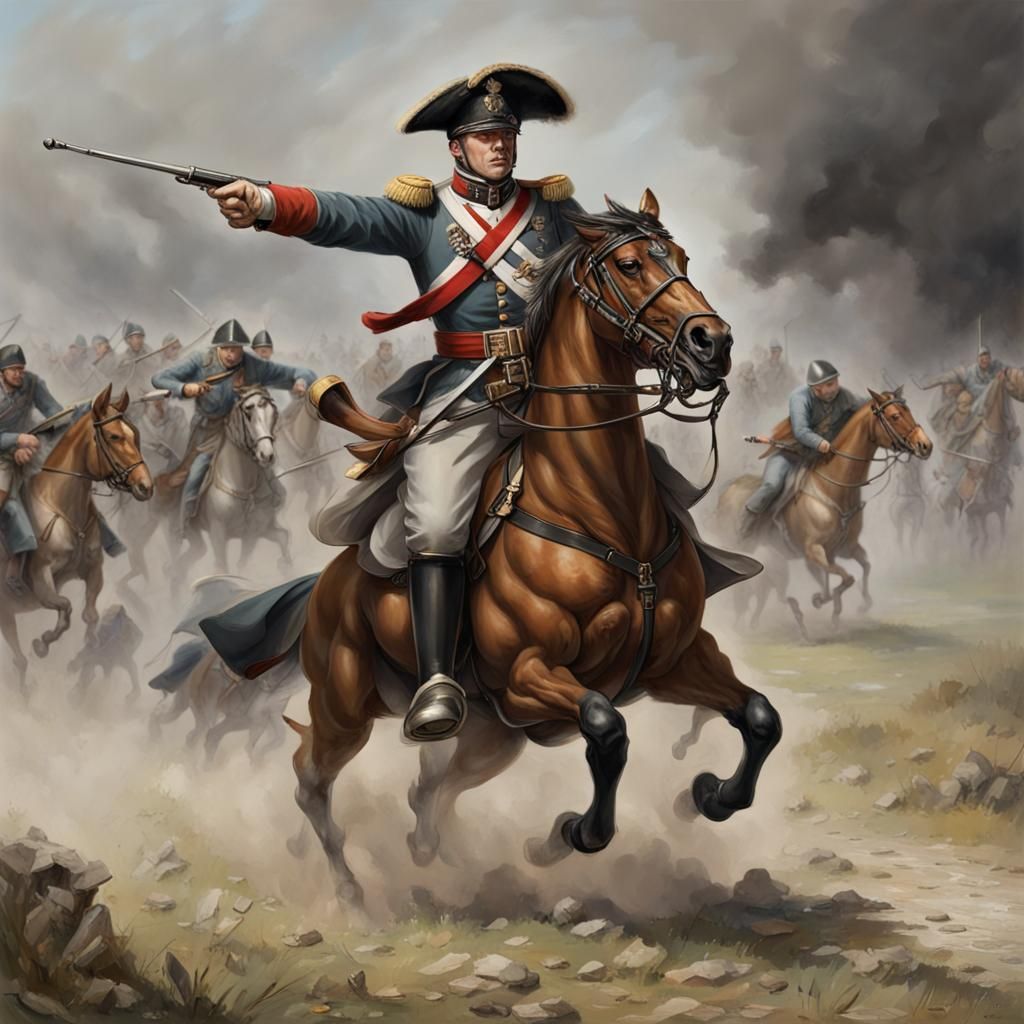 German Doppelsoldner Defeats French Cavalry