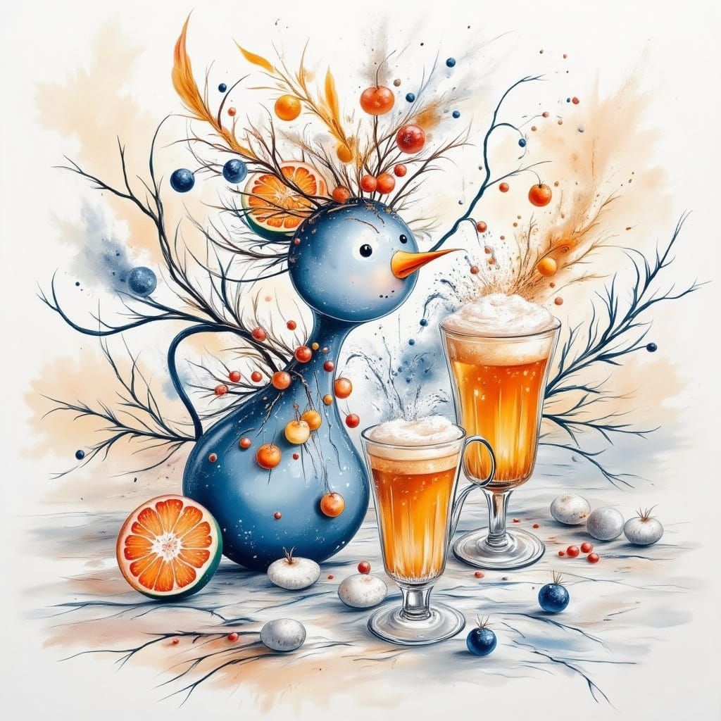 Soft Winter & Blood Orange Aesthetic