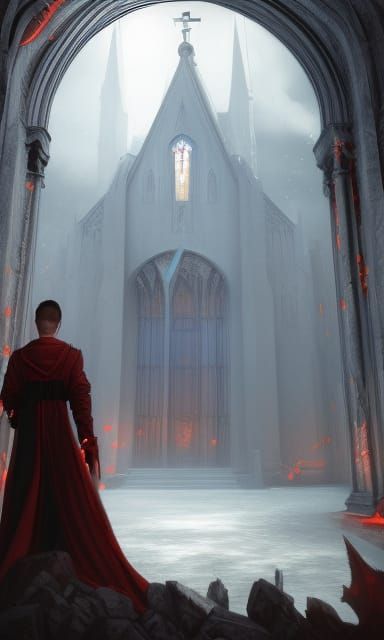 Modern Vampire's Regret: Fantasy Book Cover Art