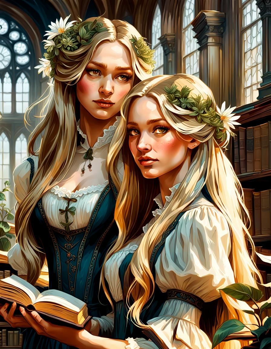 A Twin's guide to library exploration