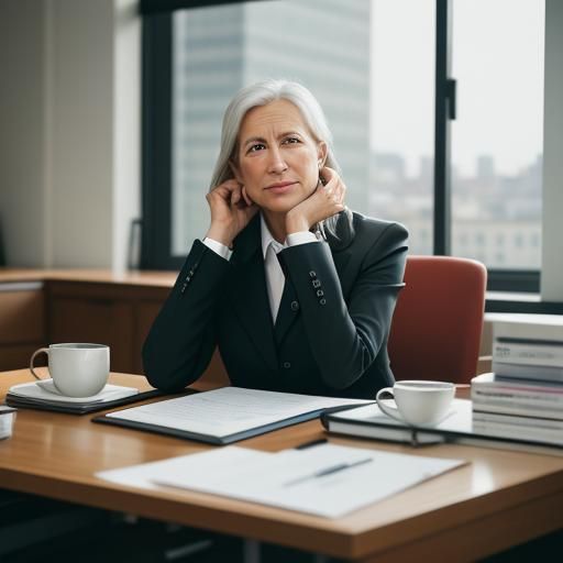 Professional HR Recruiter in Modern Corporate Photo