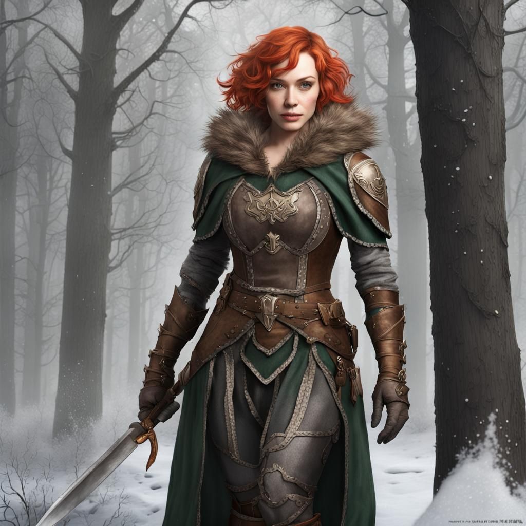 Christina Hendricks, dnd, ranger