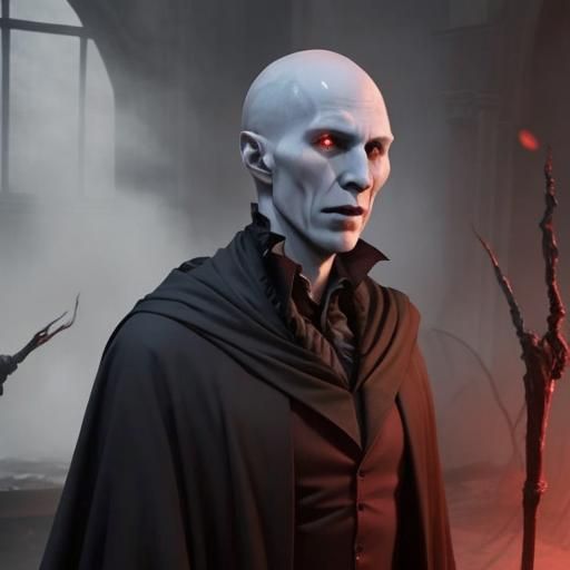 Voldemort in Vermillion Vapors: A Voodoocore Vision