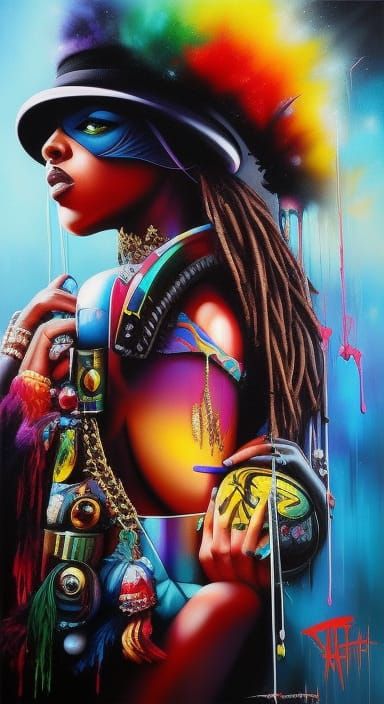 King Tubby Meets Rockers Uptown: Dark Fantasy Street Art