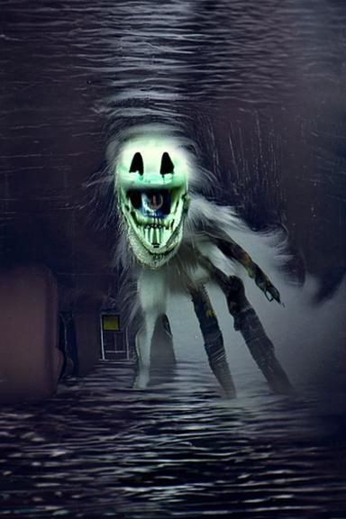 AI-Generated Image of Something Scary