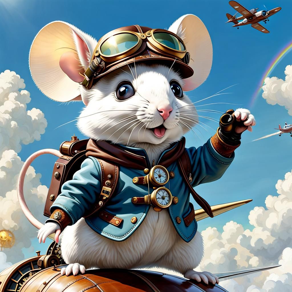 Yippee! I'm flying!