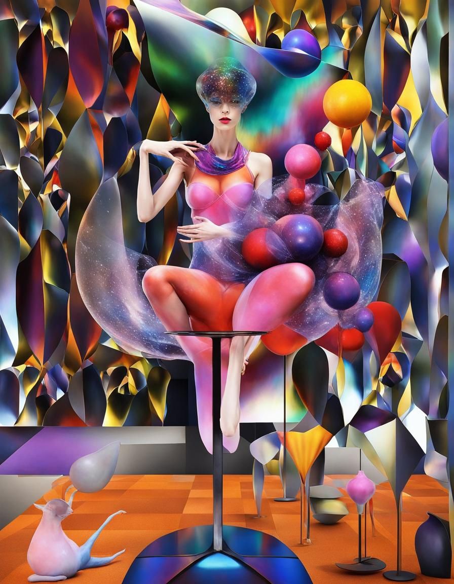 Exquisite Alien Life Forms in Surreal Photorealistic Style