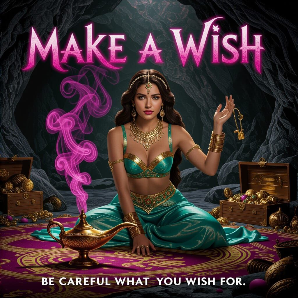 Dark Fantasy Movie Poster: Make A Wish