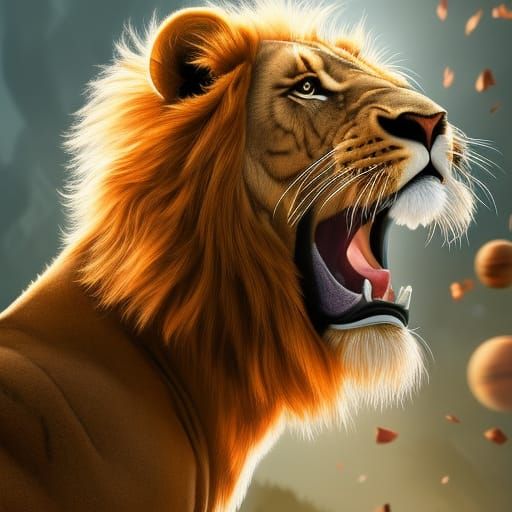 lion art