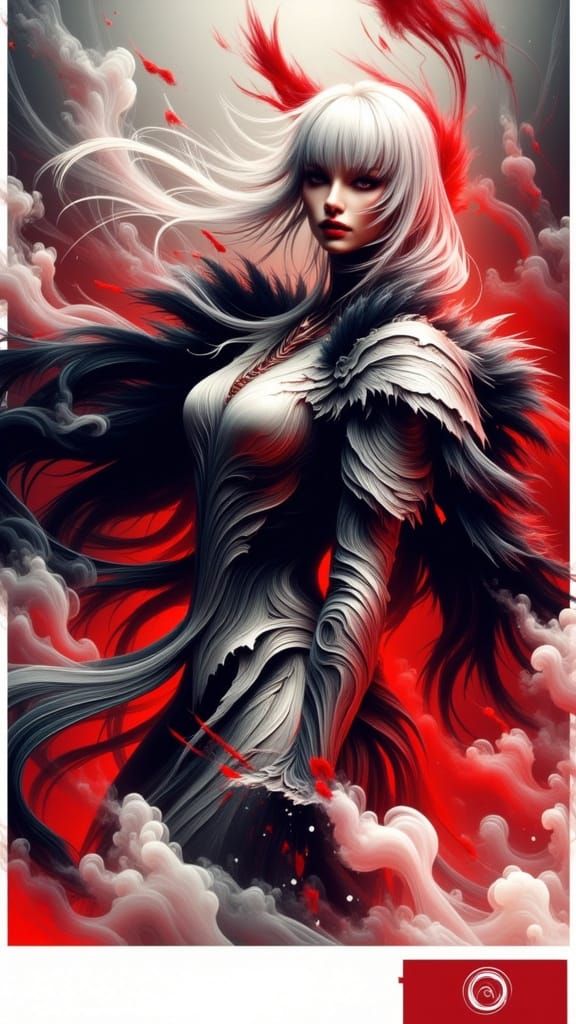 Griffith from Berserk in Haunting Painterly Style