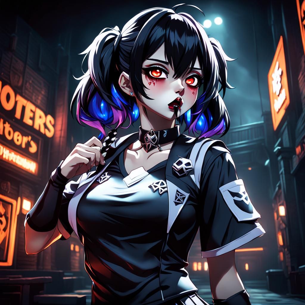 Cute Gal in hooters uniform