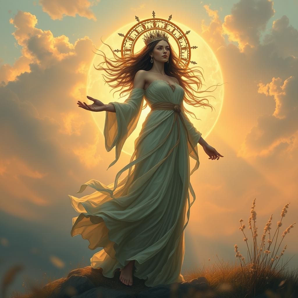 Goddess of Spring and Eastern Winds