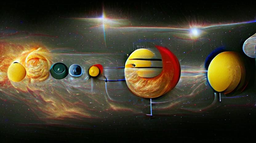 The Solar System: Planets Orbiting the Sun