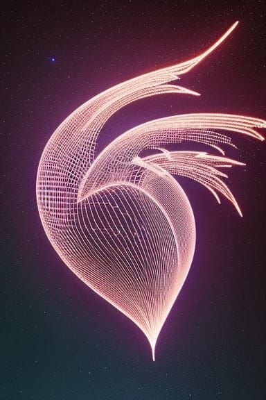 Lightning Heart Emoji in Ultra Sharp Focus