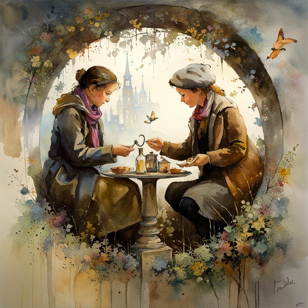 Friendship in Watercolor by Edmondson, Schaller, and Engle