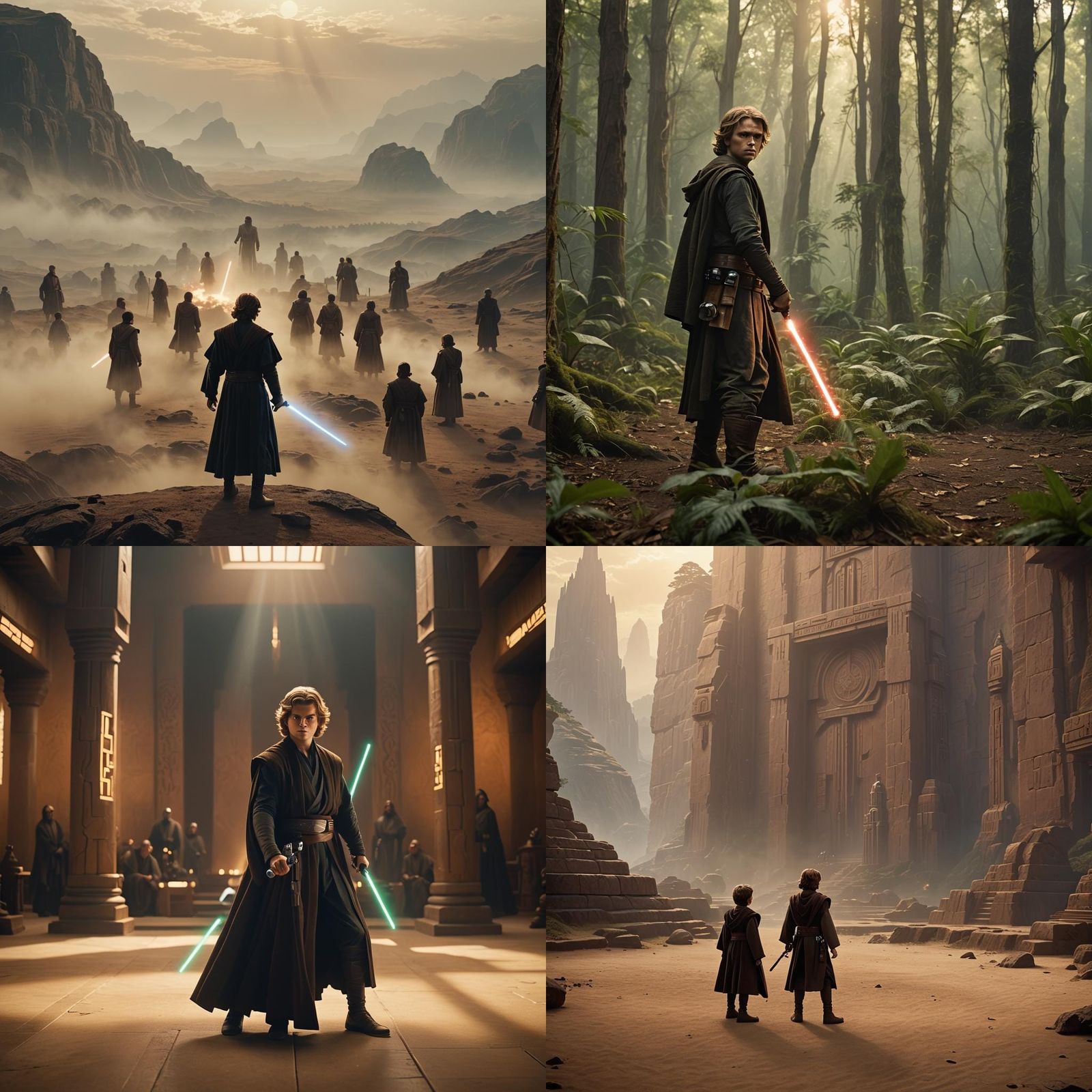 Redeemed Anakin Skywalker's New Jedi Order