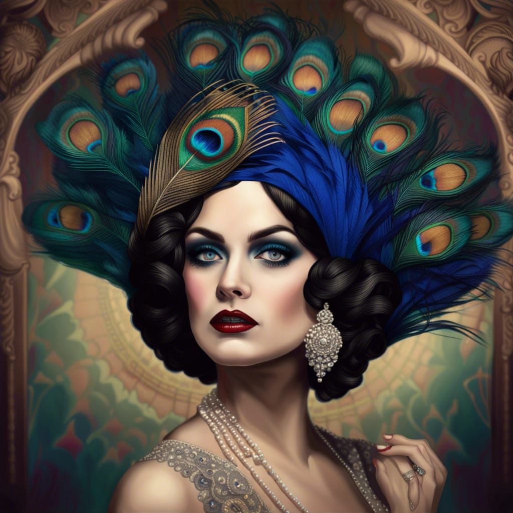 Peacock Woman
