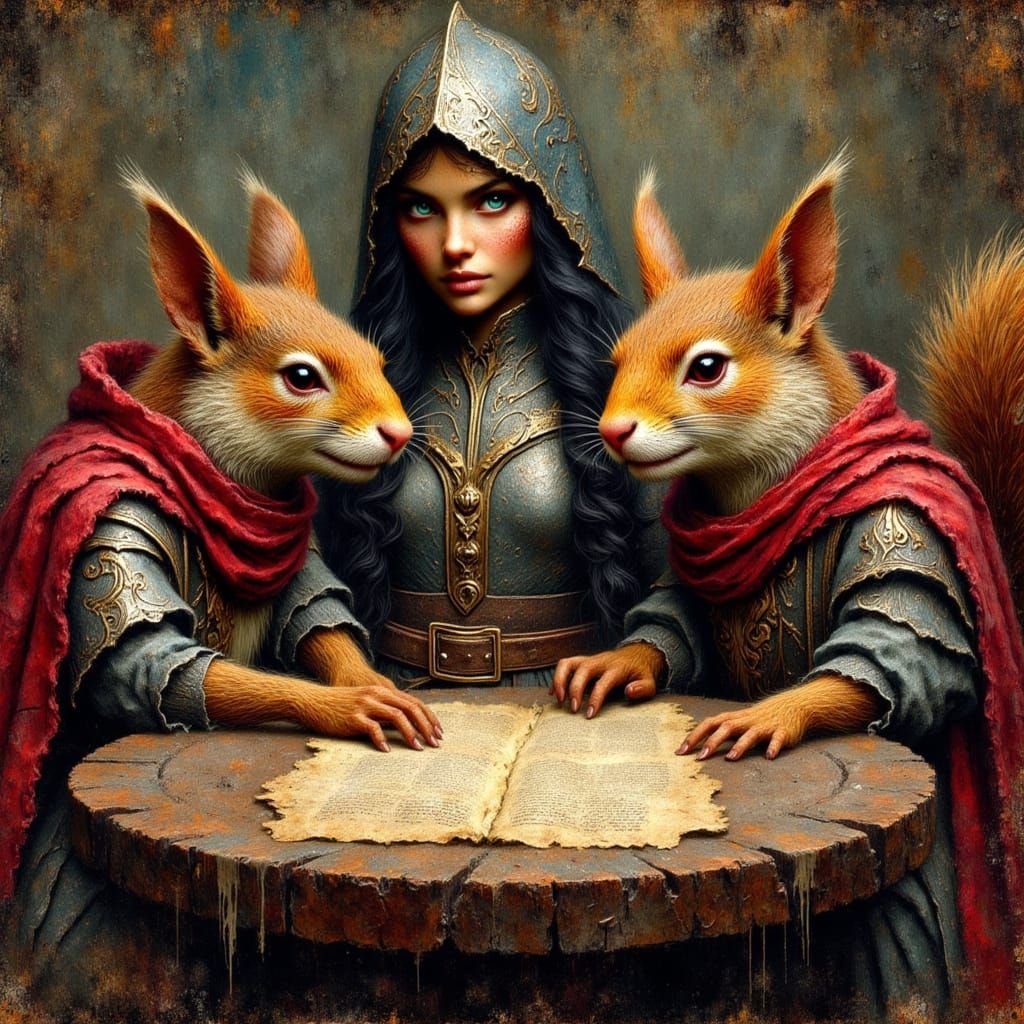 Squirrel Knights of the Round Table: Fantasy Adventure