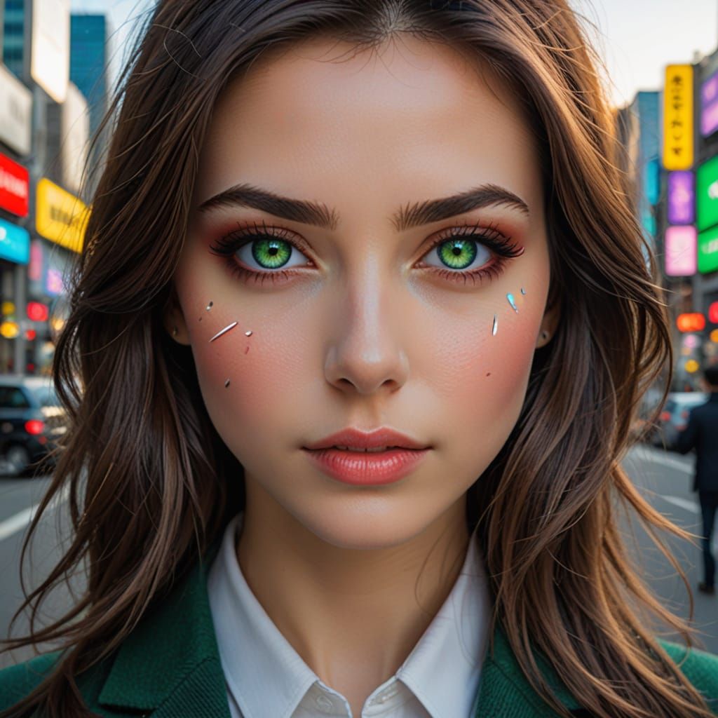 Duality Reflected in a Broken Mirror: A Polished News Anchor...