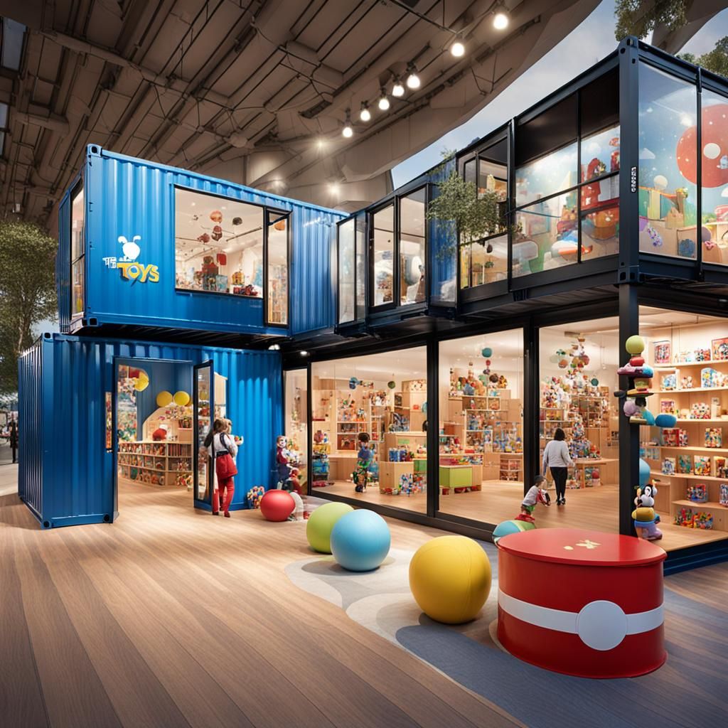 Enchanting Toy Store Design Inspired by Disneyland