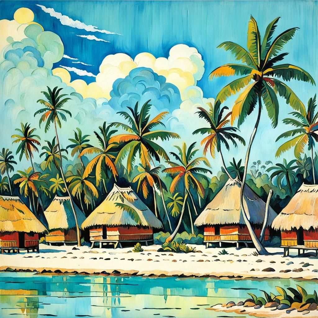 Gauguin: impressive Kiribati