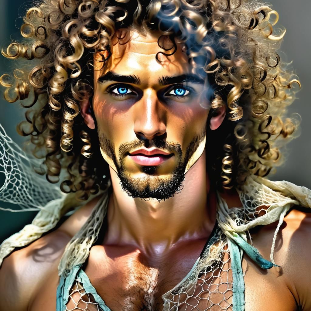 Chiseled Divine Male Model