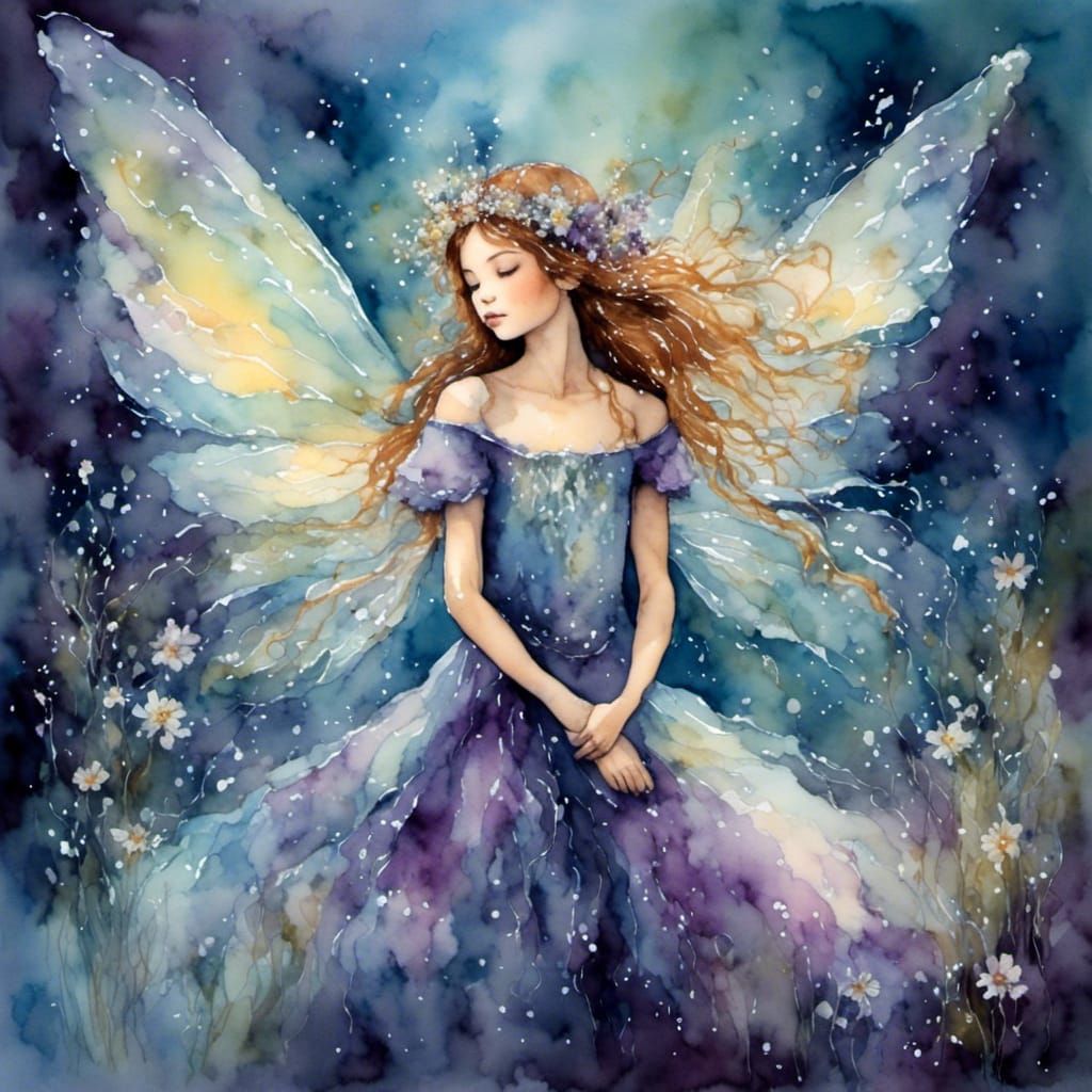 Resilient Fairy Stands Strong During Storm