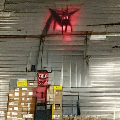 The Warehouse Demon: An AI Interpretation