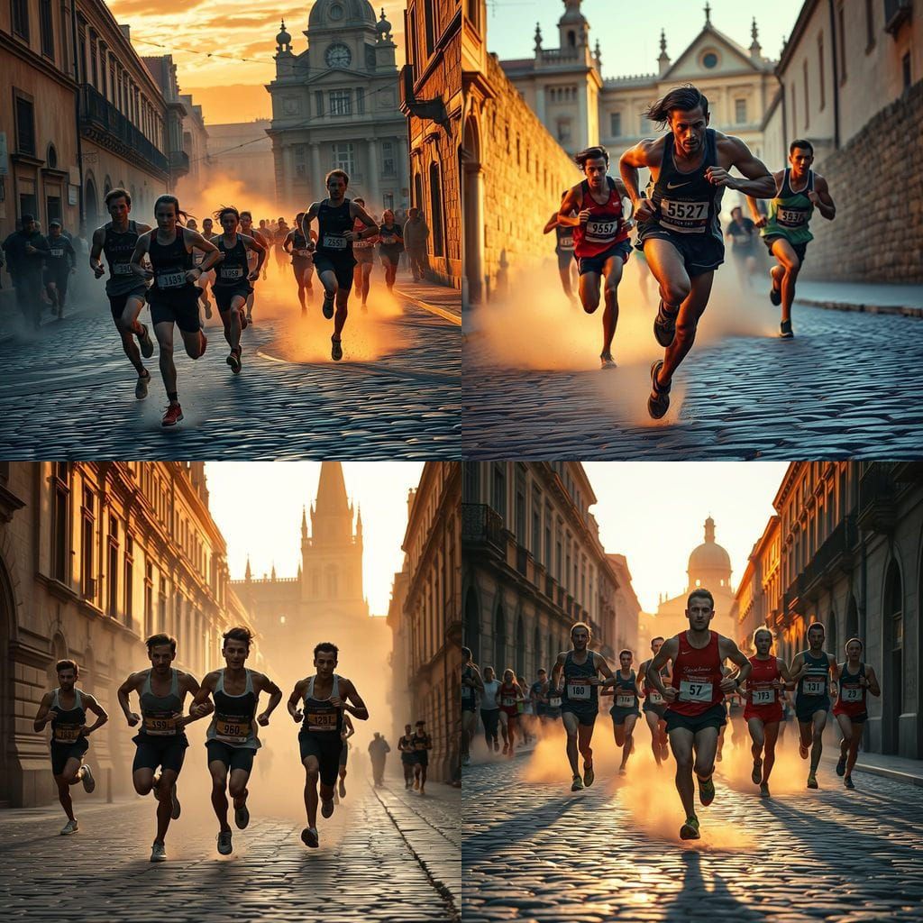 Dawn Runners of Salamanca Unite in Epic Stride