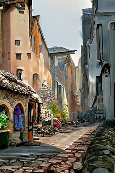 Historic European Street