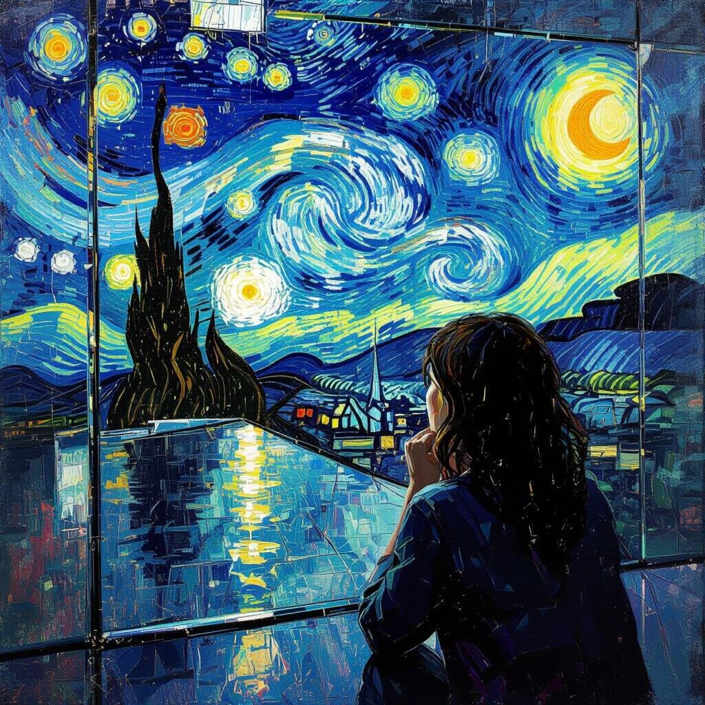 Trapped in Dreams: Glass Barrier Separates Worlds