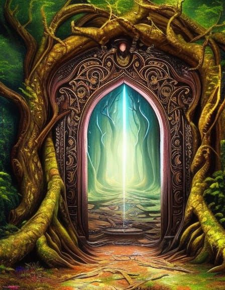 Forest Portal Door 1