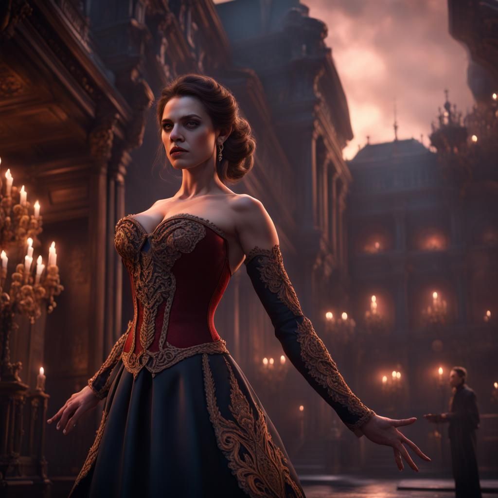 Muscular Phantom of the Opera Concept Art