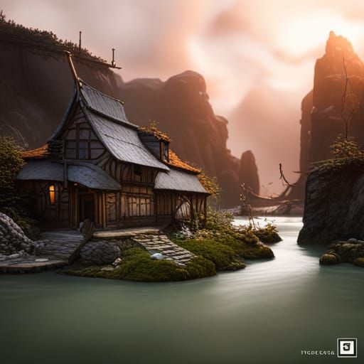 Detailed Matte Painting of Fighting Irish Character