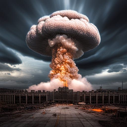 Massive bomb explosion
