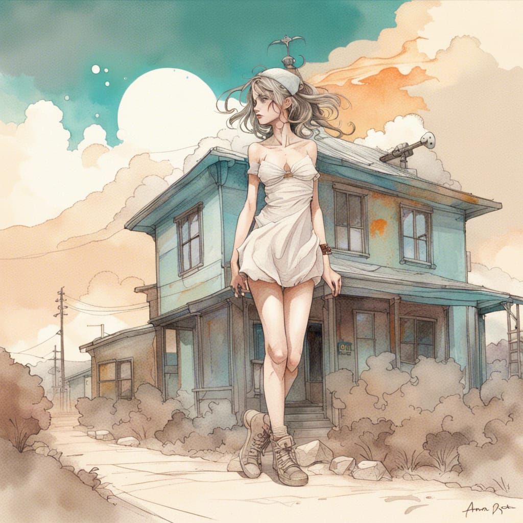 Paonia Colorado Art, Inspired by Roset, Dittmann and Royo