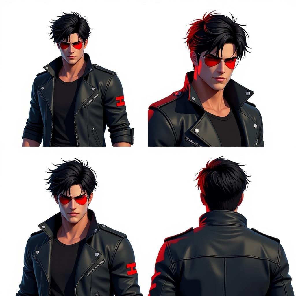 Jason Todd in Casual Anime Style Art