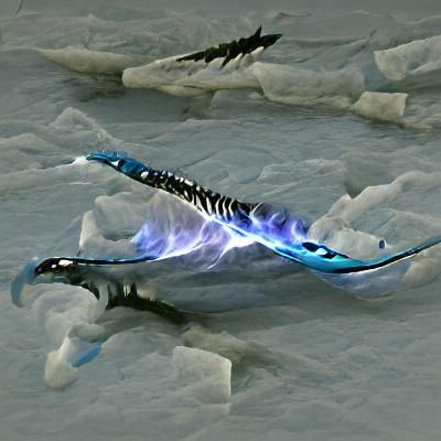Elemental Wyvern Digital Art