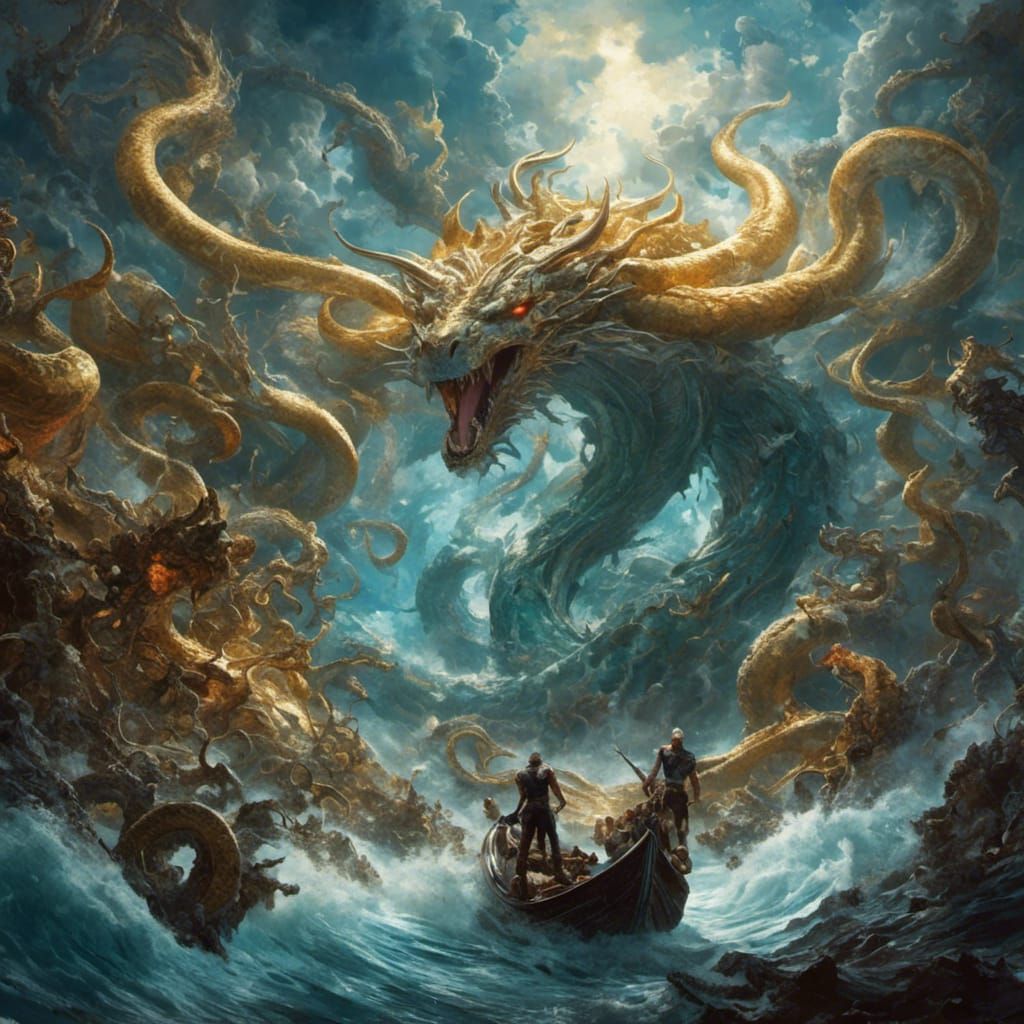 Thor vs Jormungand: Epic Battle