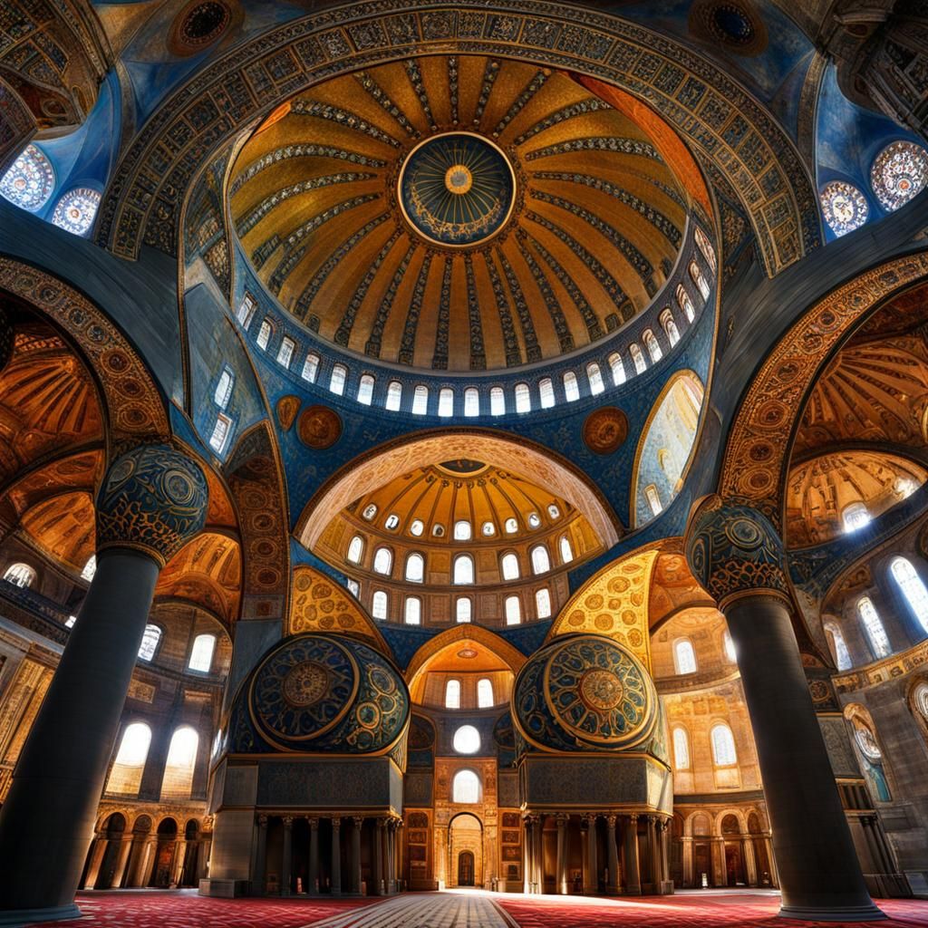 Channeling the magnificent AyaSofya in Istanbul