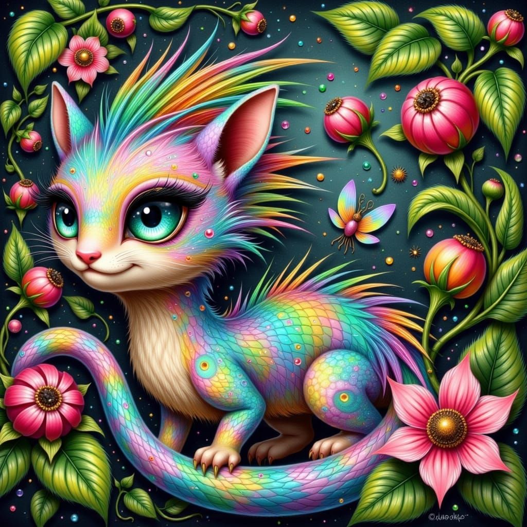 Fantastical Fae in Whimsical Woodland