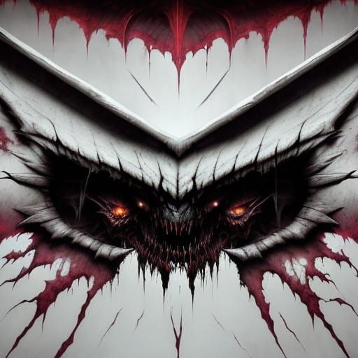 Freddy Krueger as Dark Fantasy Entity in Surreal Landscape