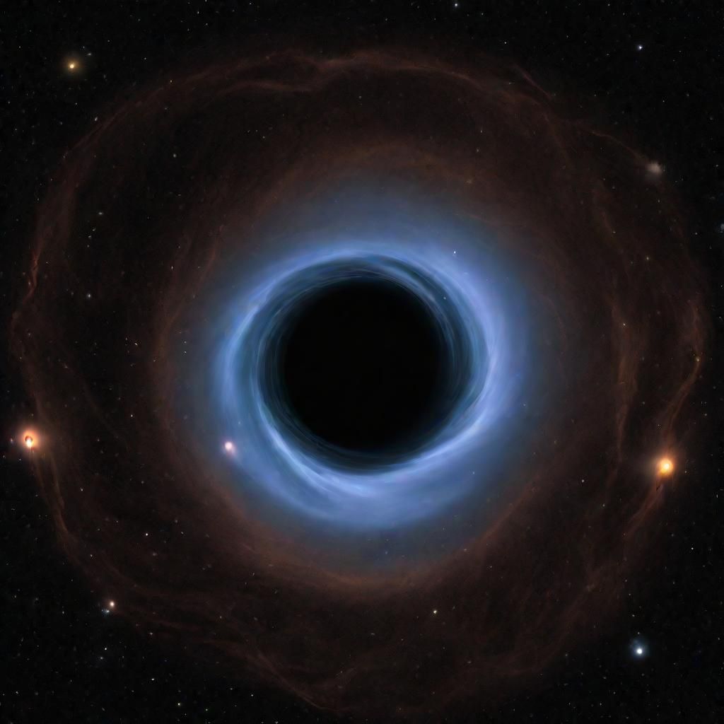 Light Escaping a Black Hole