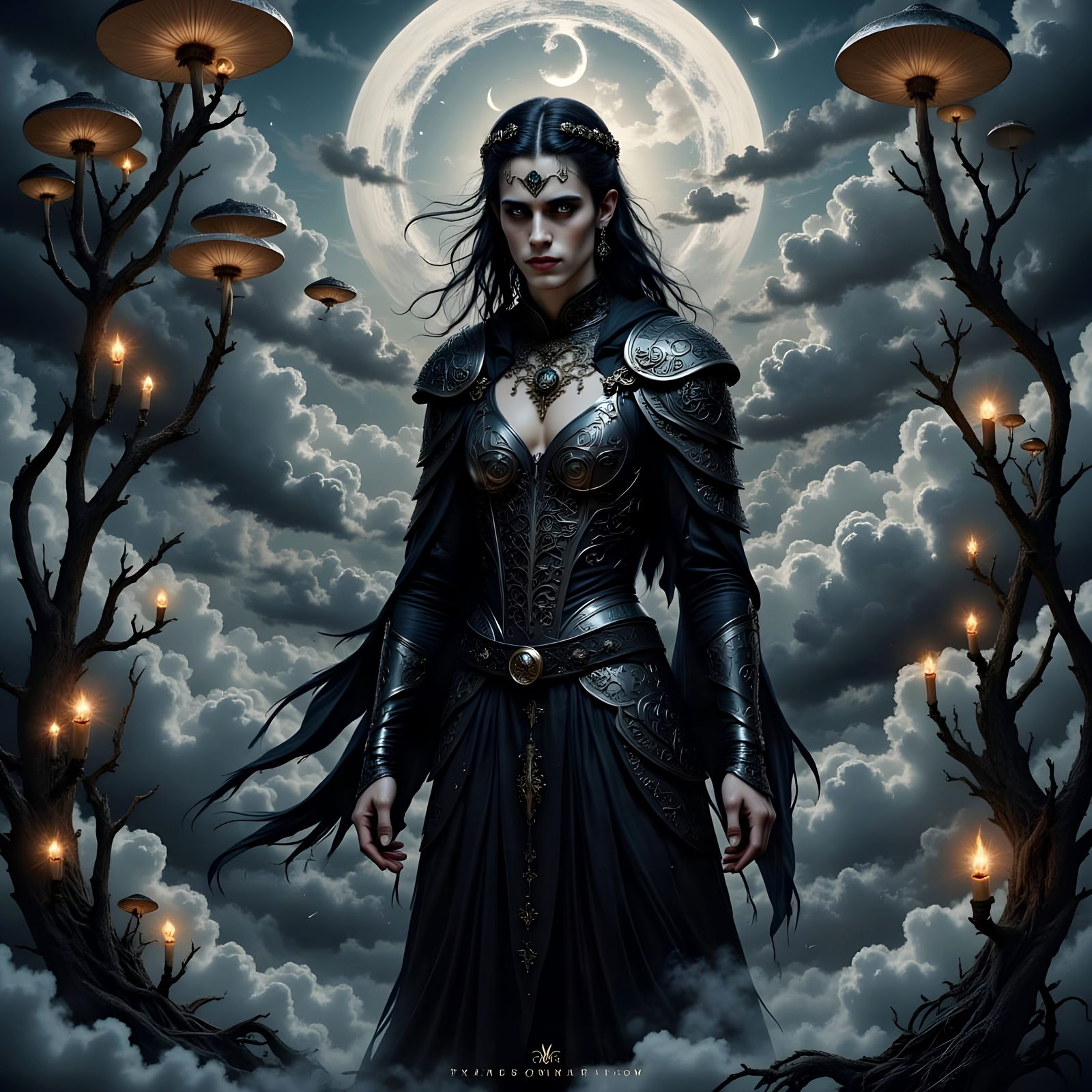 Norse Goddess Hel Emerges from the Underworld in Dark Celest...