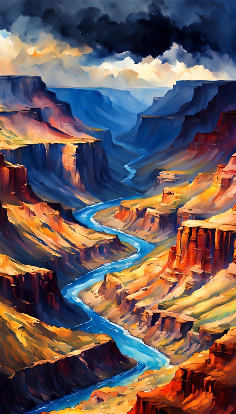 Stormy Canyons