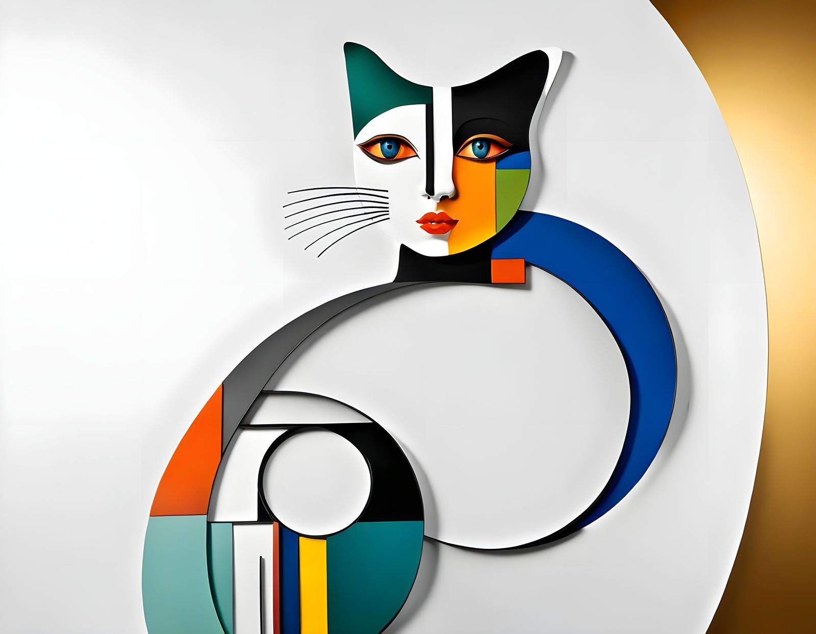 metaphorical   happy cat