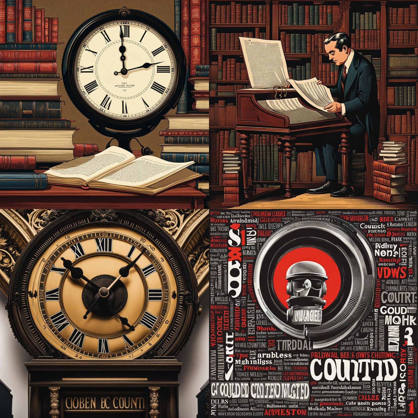 Weighing Words Concept Art