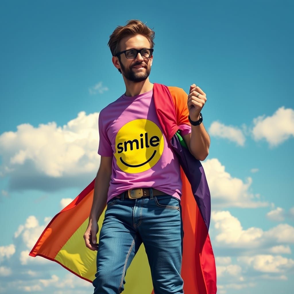 David Tennant Celebrates Pride: A Whimsical Portrait
